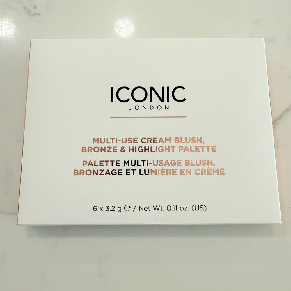 Iconic blush, bronze and highlight palette